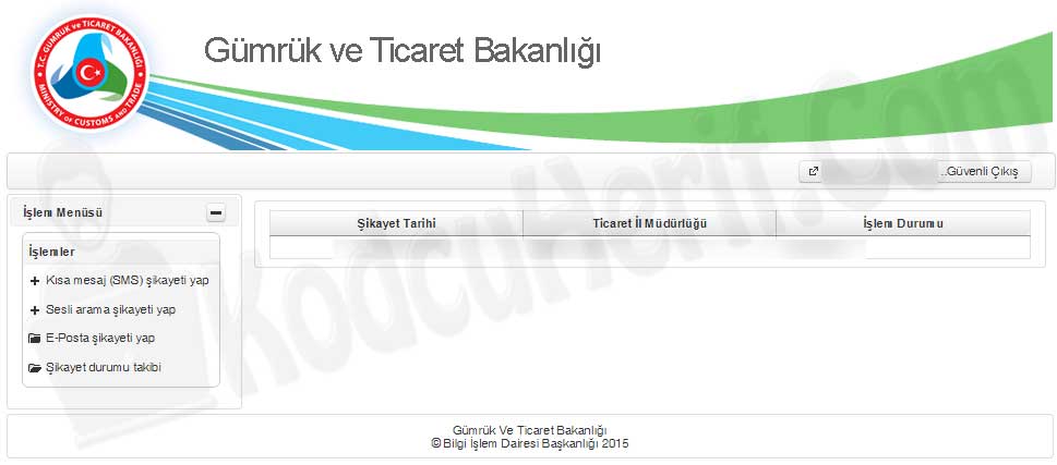 İzinsiz Mesaj, Mail, Arama Şikayet Yeri