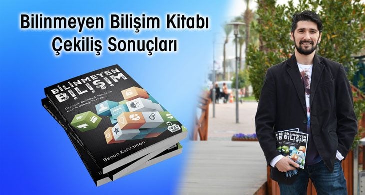 8 İmzalı Bilinmeyen Bilişim Kitabı Çekiliş Sonuçları