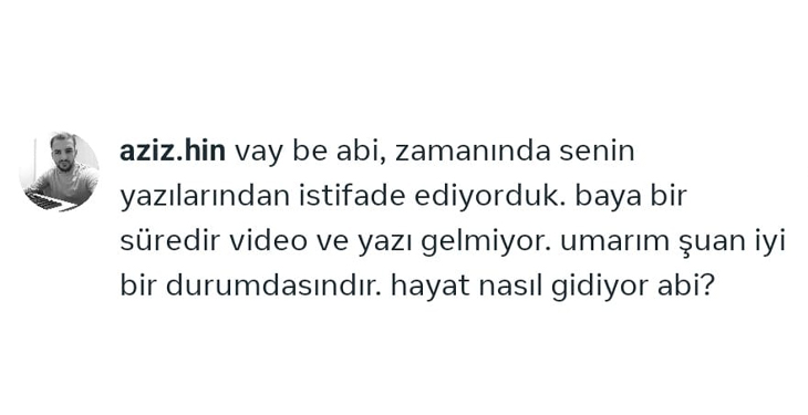 Hayat Nasıl Gidiyor Abi?